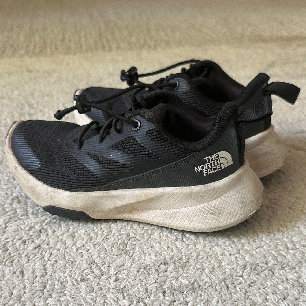 The North Face Black and White Athletic Shoes